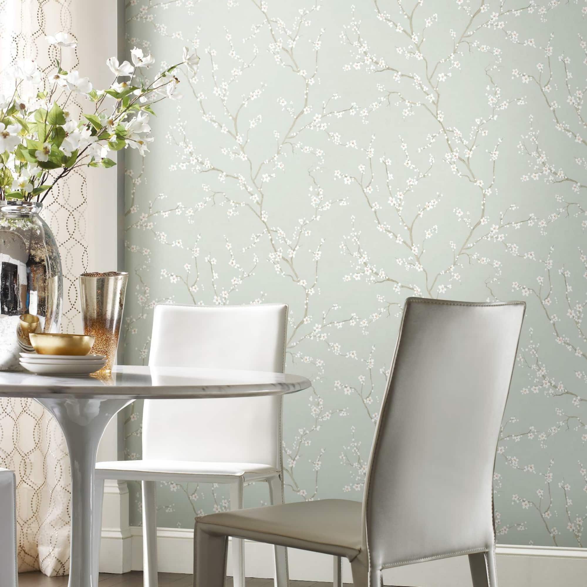RoomMates Cherry Blossom Peel & Stick Wallpaper